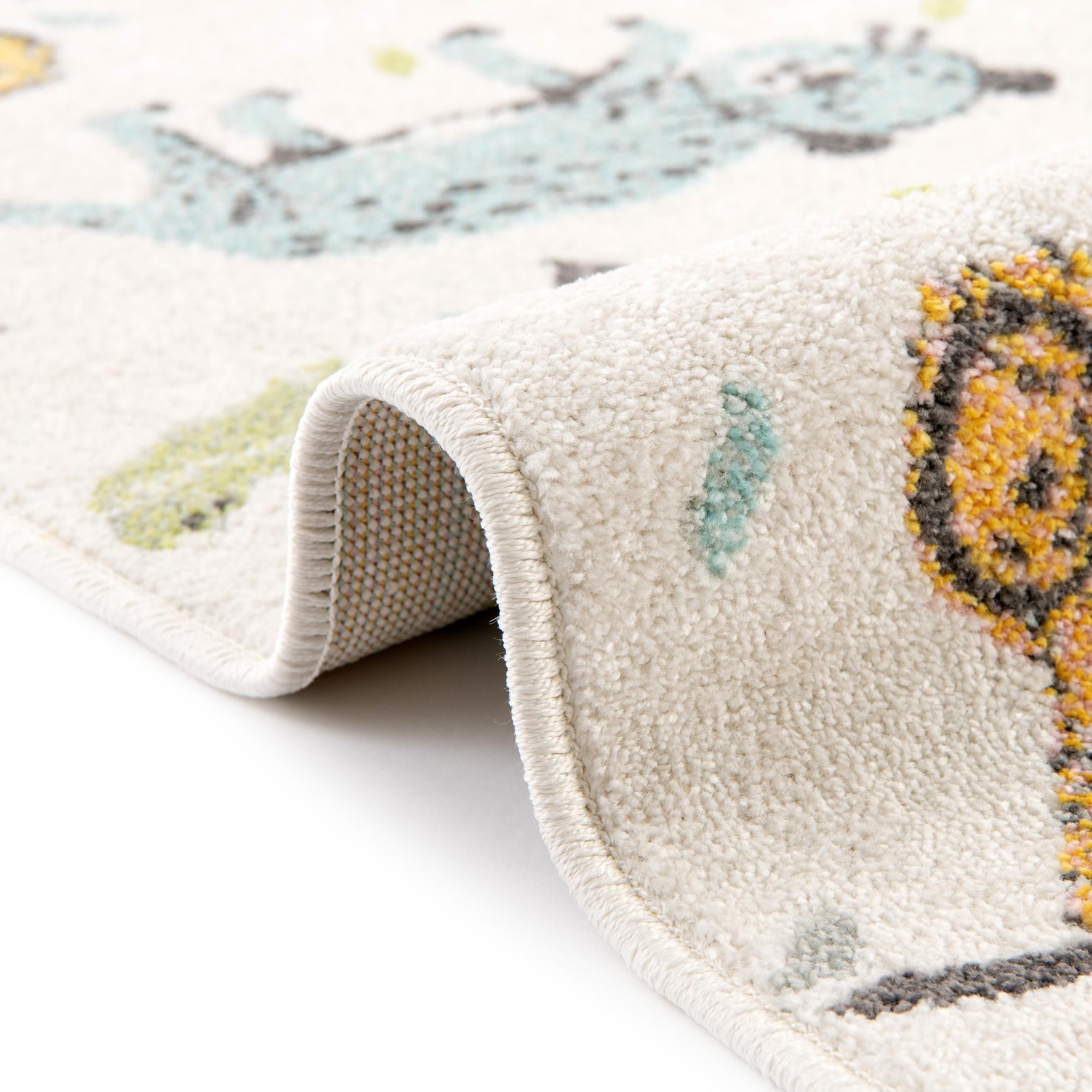 2' 2 x 3' Animals Whimsy Kids Rug