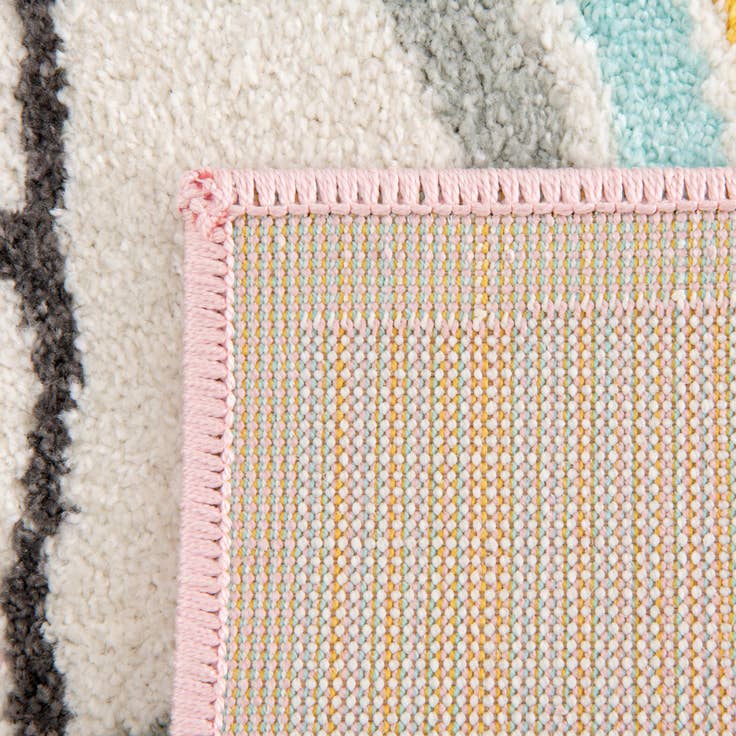 Detail image of 4' x 6' Hopscotch Whimsy Kids Rug