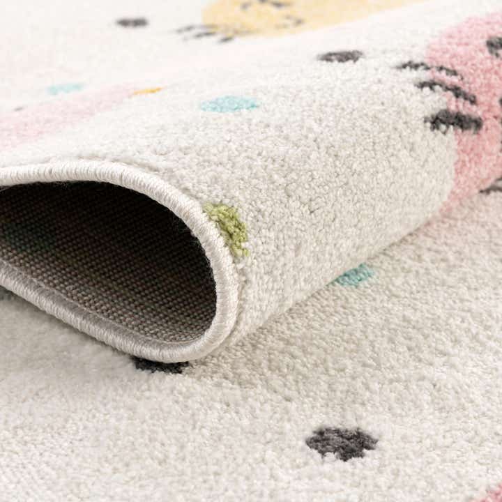 5' 3 x 8' Cats Whimsy Kids Rug