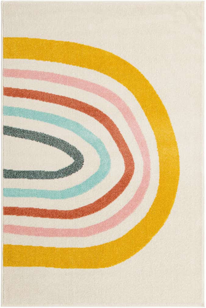 120cm x 180cm Rainbow Whimsy Kids Tapis