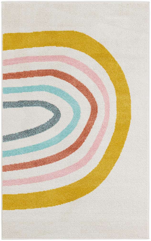 100cm x 160cm Rainbow Whimsy Kids Vloerkleed