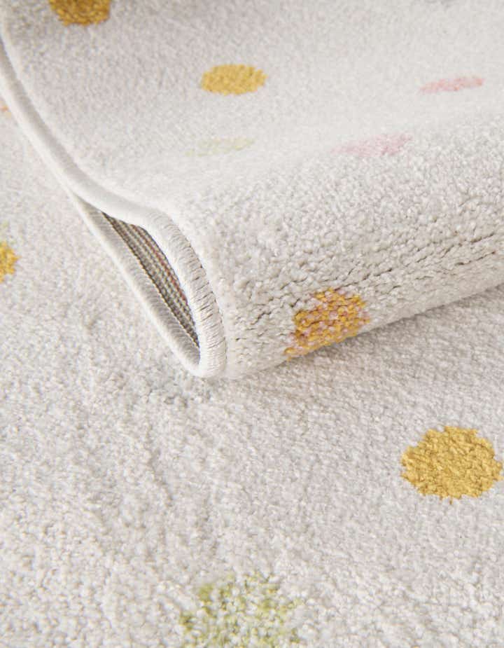 3' 11 x 5' 11 Polka Dot Whimsy Kids Rug