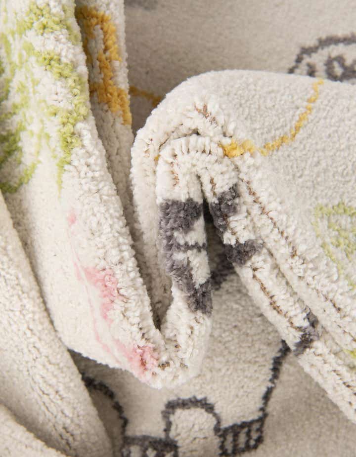 3' 11 x 5' 11 Dinosaur Whimsy Kids Rug