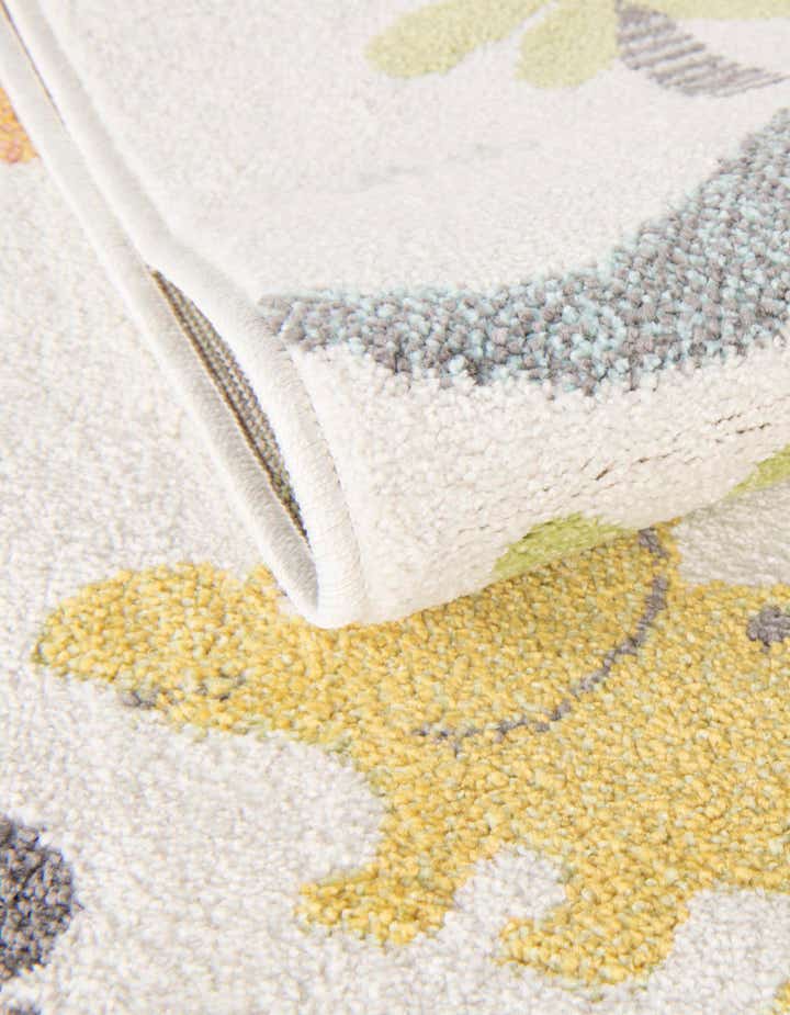 4' 1 x 6' 1 Dinosaur Whimsy Kids Rug