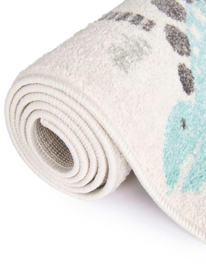 4' 1 x 6' 1 Dinosaur Whimsy Kids Rug