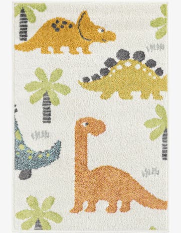 2' 2 x 3' 1 Dinosaur Whimsy Kids Rug