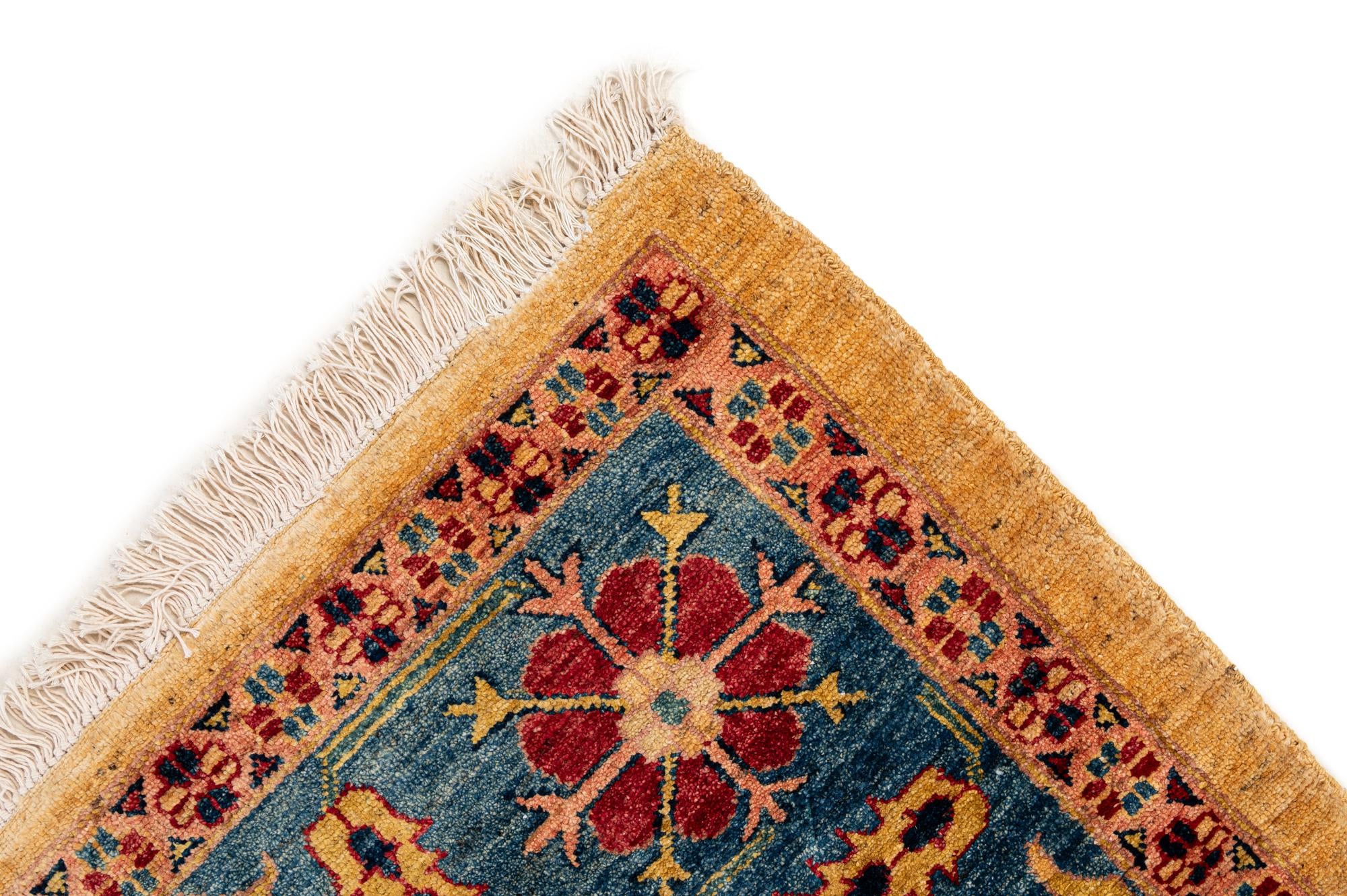 6' 8 x 9' 6 Hand Knotted Ziegler Wool Rug