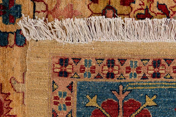 6' 8 x 9' 6 Hand Knotted Ziegler Wool Rug