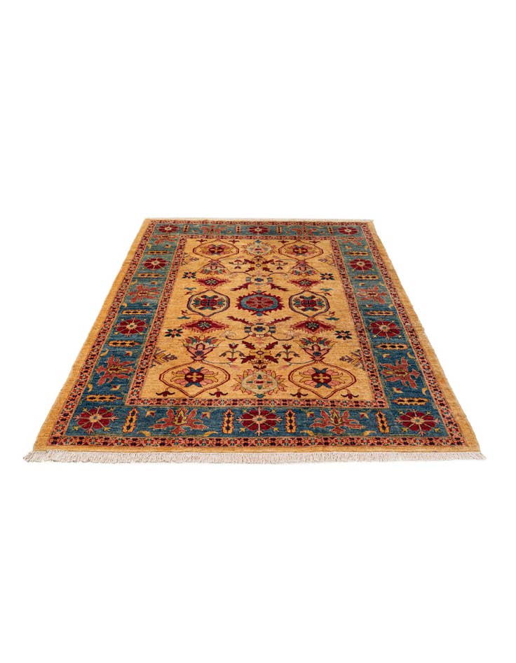 Detail image of 6' 8 x 9' 6 Hand Knotted Ziegler Wool Rug