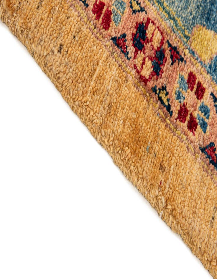 Detail image of 6' 8 x 9' 6  Hand Knotted Ziegler Wool Rug