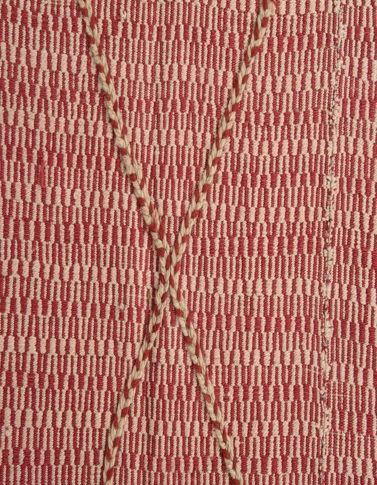 Detail image of 6' 1 x 8' 6  Hand Knotted Moroccan Wool Rug