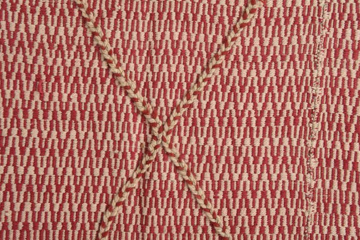 6' 1 x 8' 6 Hand Knotted Moroccan Wool Rug