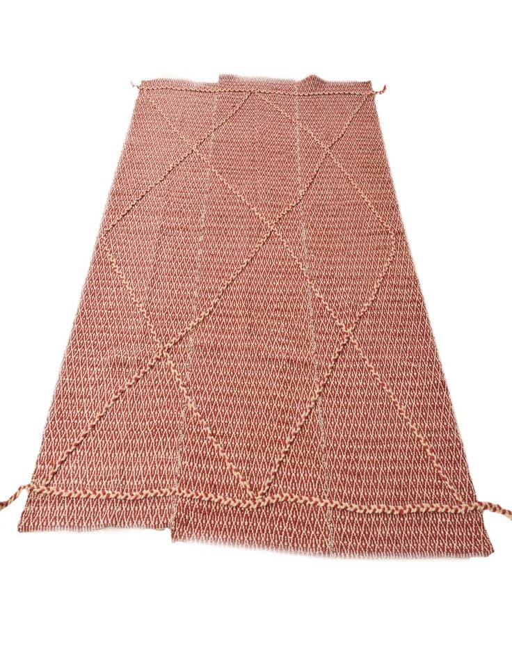 Detail image of 5' 6 x 7' 3  Hand Knotted Moroccan Wool Rug