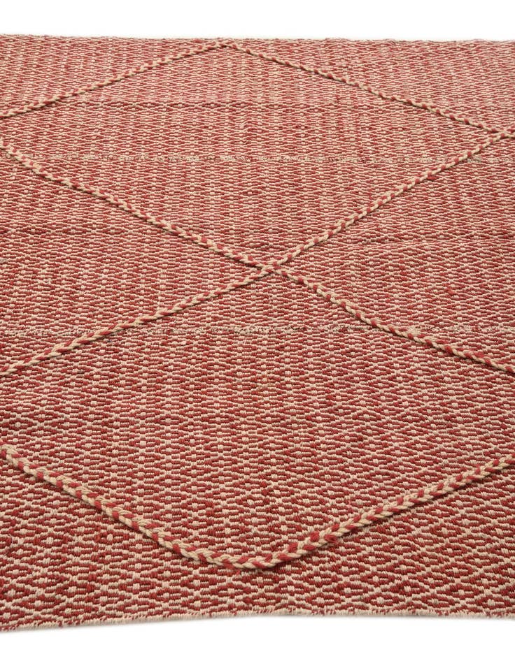 Detail image of 5' 6 x 7' 3 Hand Knotted Moroccan Wool Rug