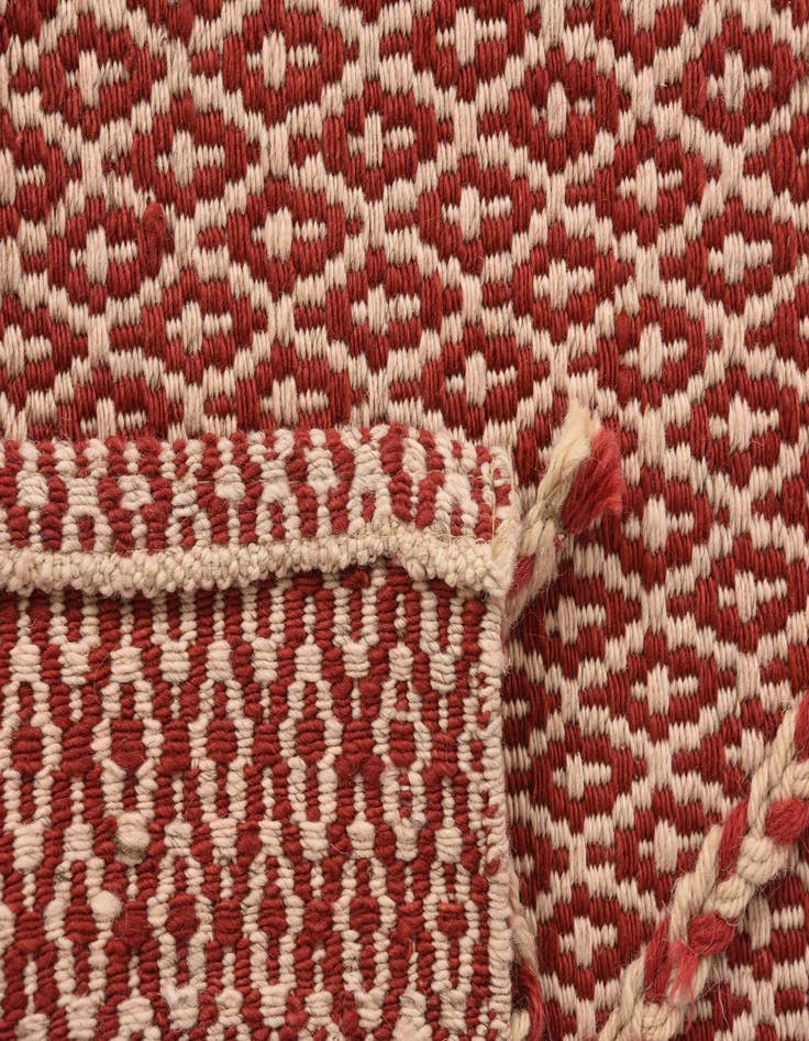 Detail image of 5' 6 x 7' 3  Hand Knotted Moroccan Wool Rug