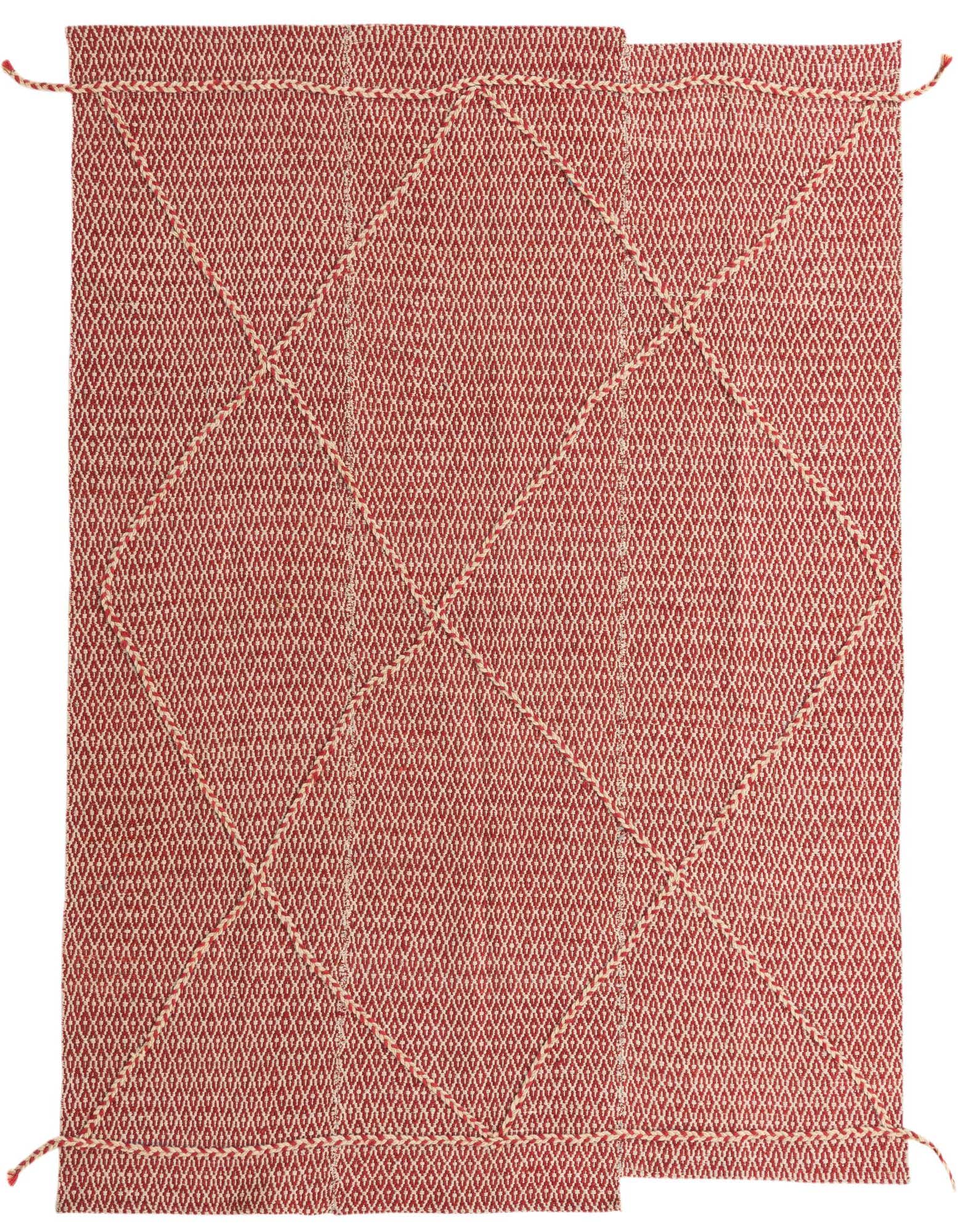 5' 6 x 7' 3 Hand Knotted Moroccan Wool Rug