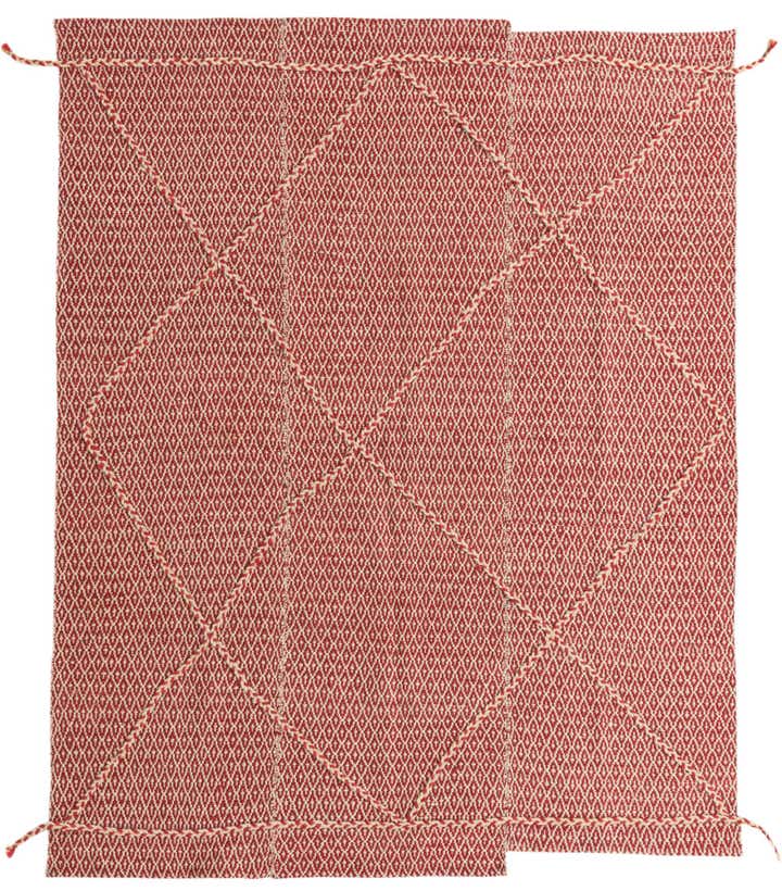 5' 6 x 7' 3 Hand Knotted Moroccan Wool Rug