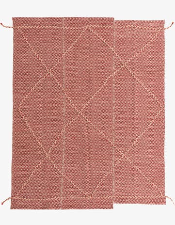 5' 6 x 7' 3 Hand Knotted Moroccan Wool Rug