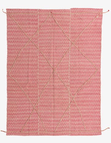 6' 1 x 8' 6 Hand Knotted Moroccan Wool Rug