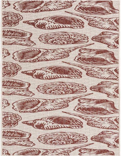 Detail image of 2' 7 x 12' Easy-Clean Coastal Indoor / Outdoor Runner Rug