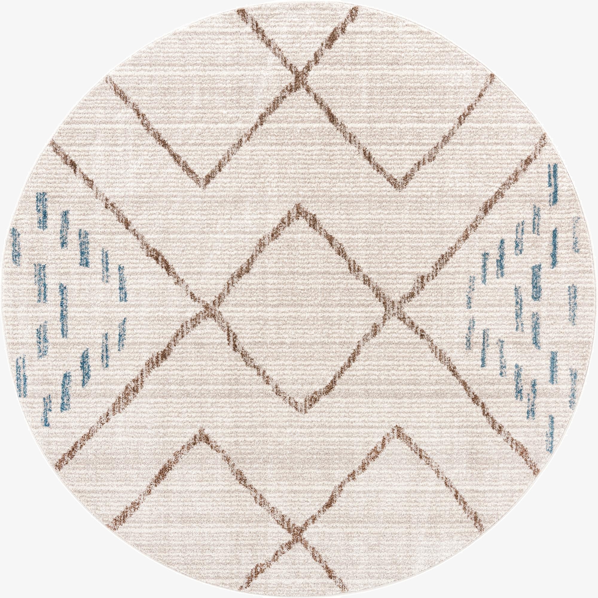 7' x 7' Aramis Round Rug