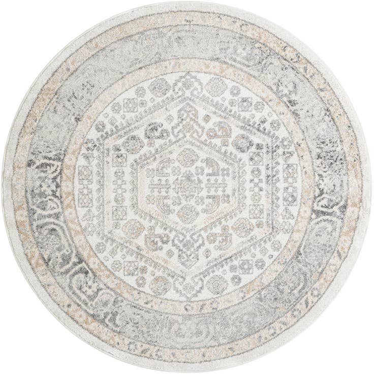 Detail image of 6' 1 x 6' 1 Aurelia Round Rug