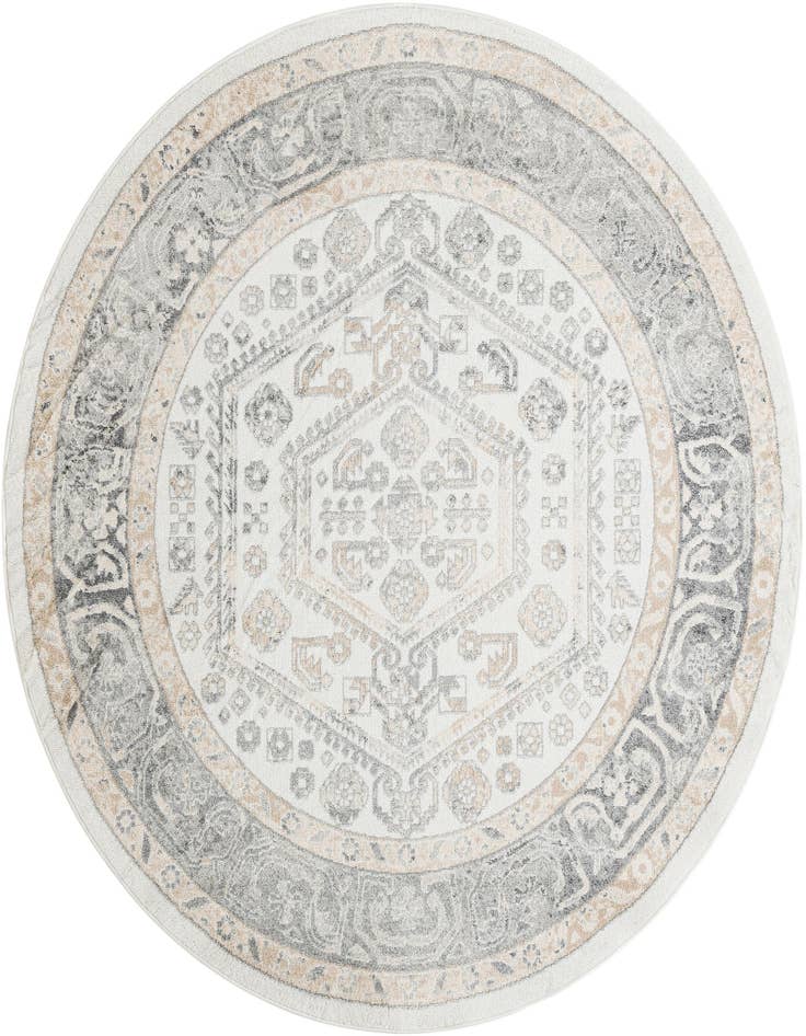 Detail image of 7' 10 x 7' 10 Aurelia Round Rug