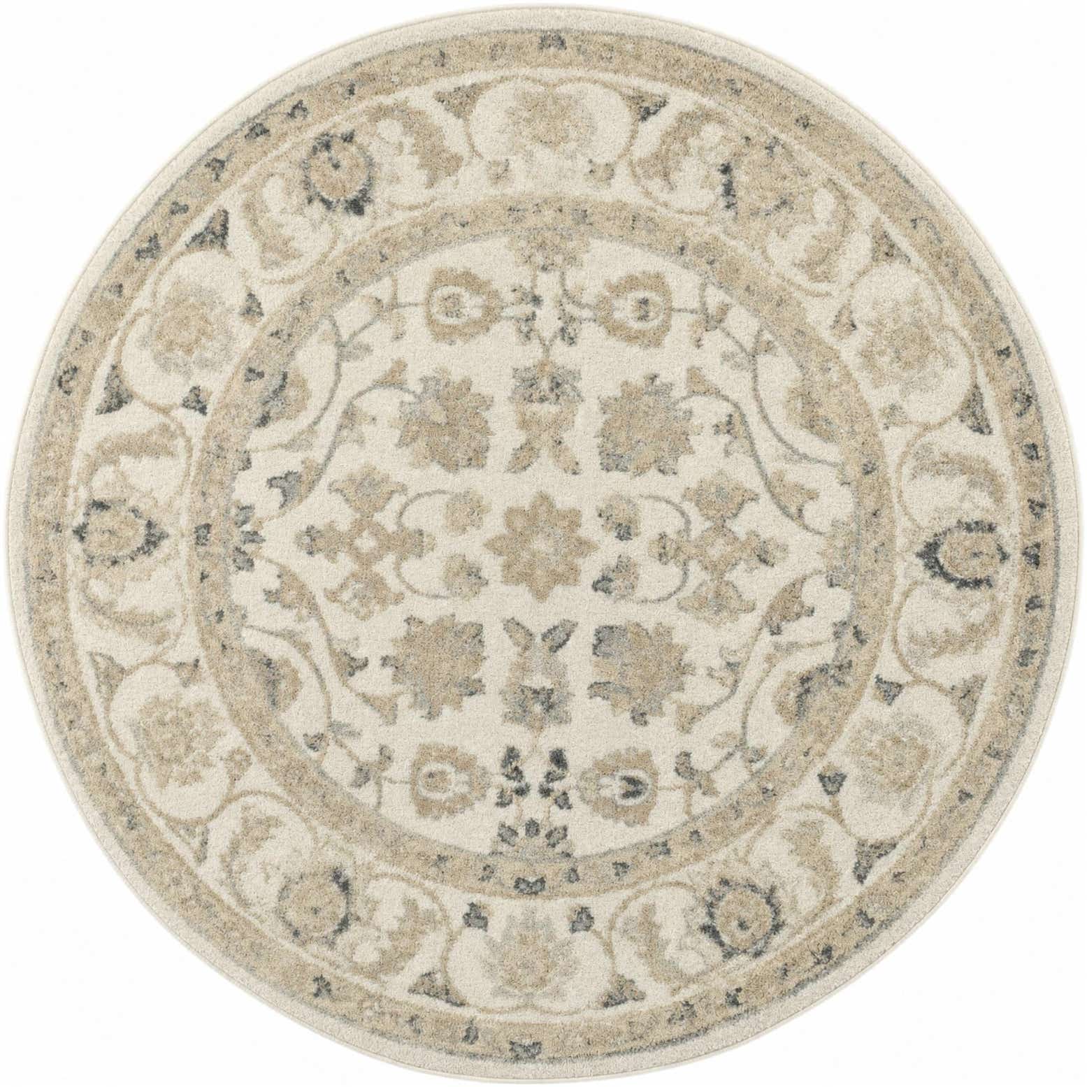 185cm x 185cm Aurelia Alfombra redondo