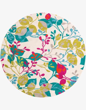 7' x 7' Azalea Round Rug
