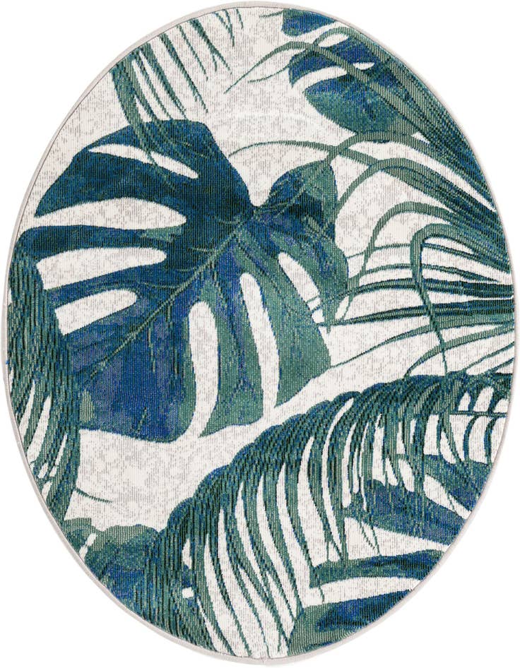 Detail image of 3' 3 x 3' 3 Blossom Round Rug