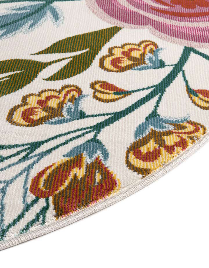 185cm x 185cm Blossom Alfombra redondo