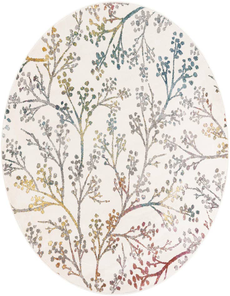 Detail image of 6' x 6' Blossom Round Rug