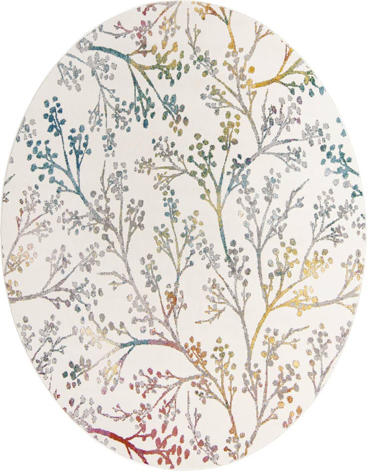 Detail image of 7' 10 x 7' 10 Blossom Round Rug