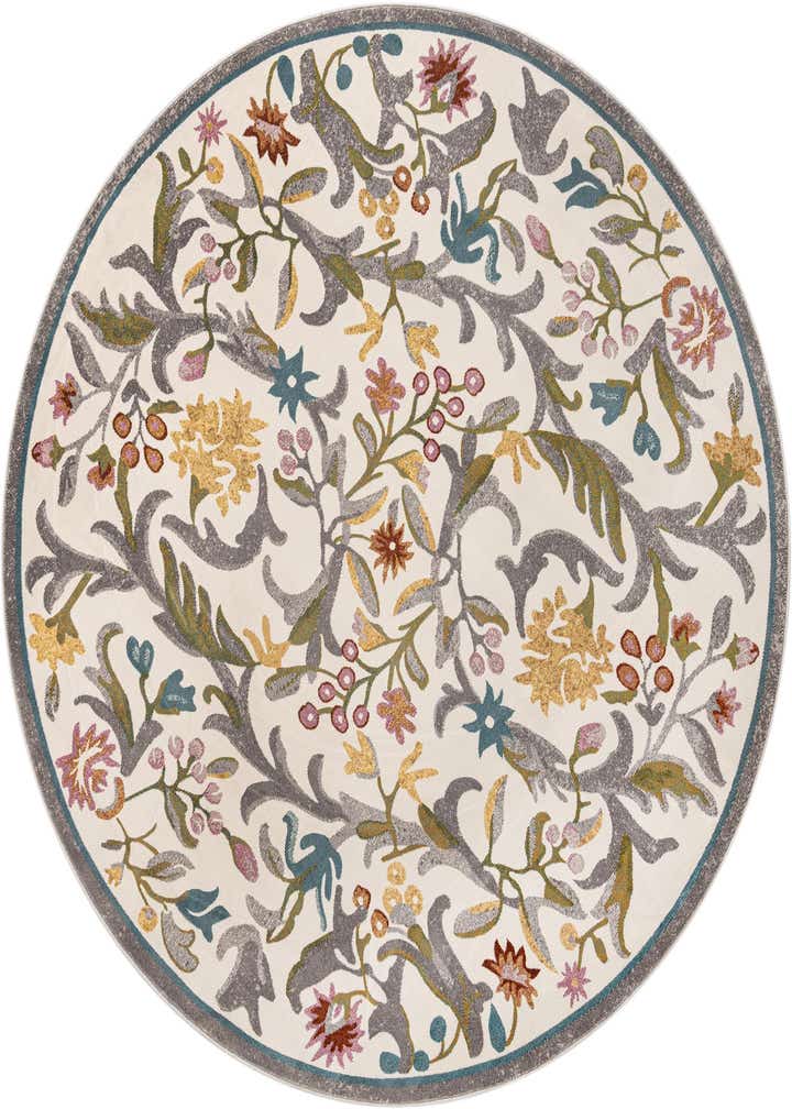 8' x 8' Blossom Round Rug
