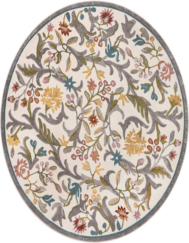 Detail image of 8' x 8' Blossom Round Rug