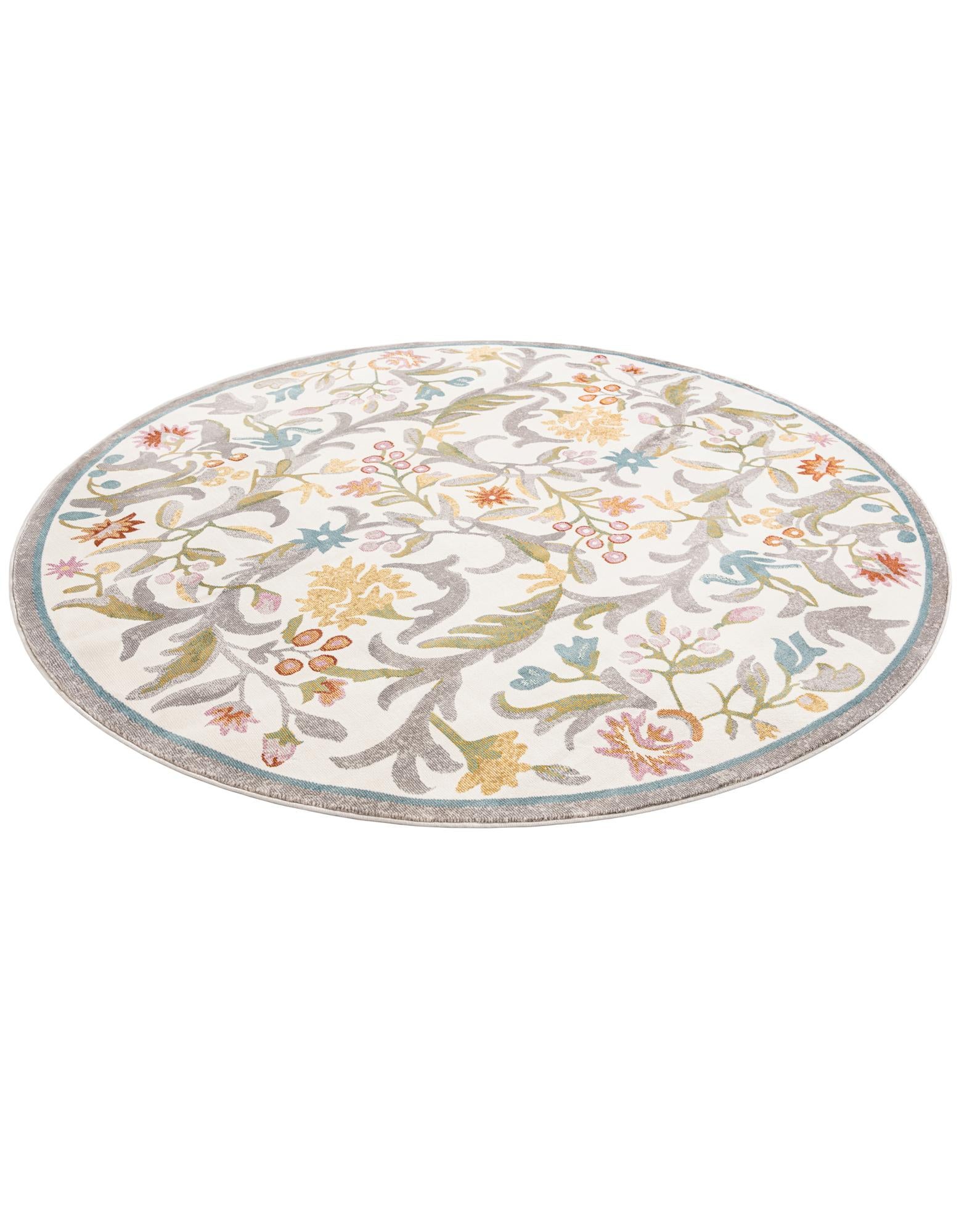8' x 8' Blossom Round Rug