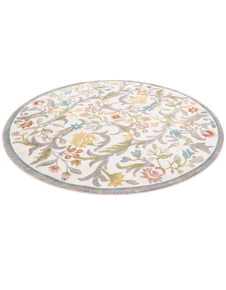 8' x 8' Blossom Round Rug