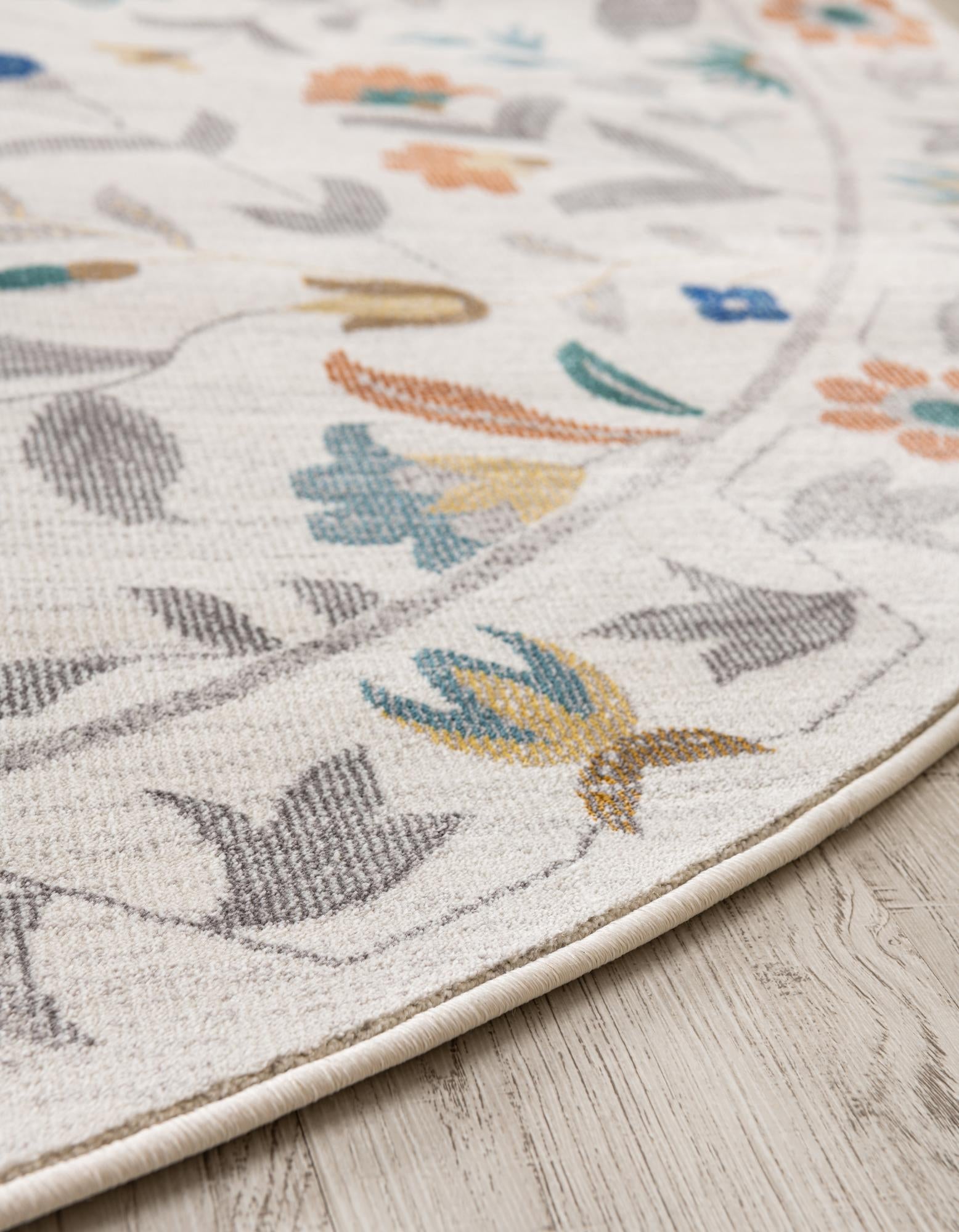 8' x 8' Blossom Round Rug
