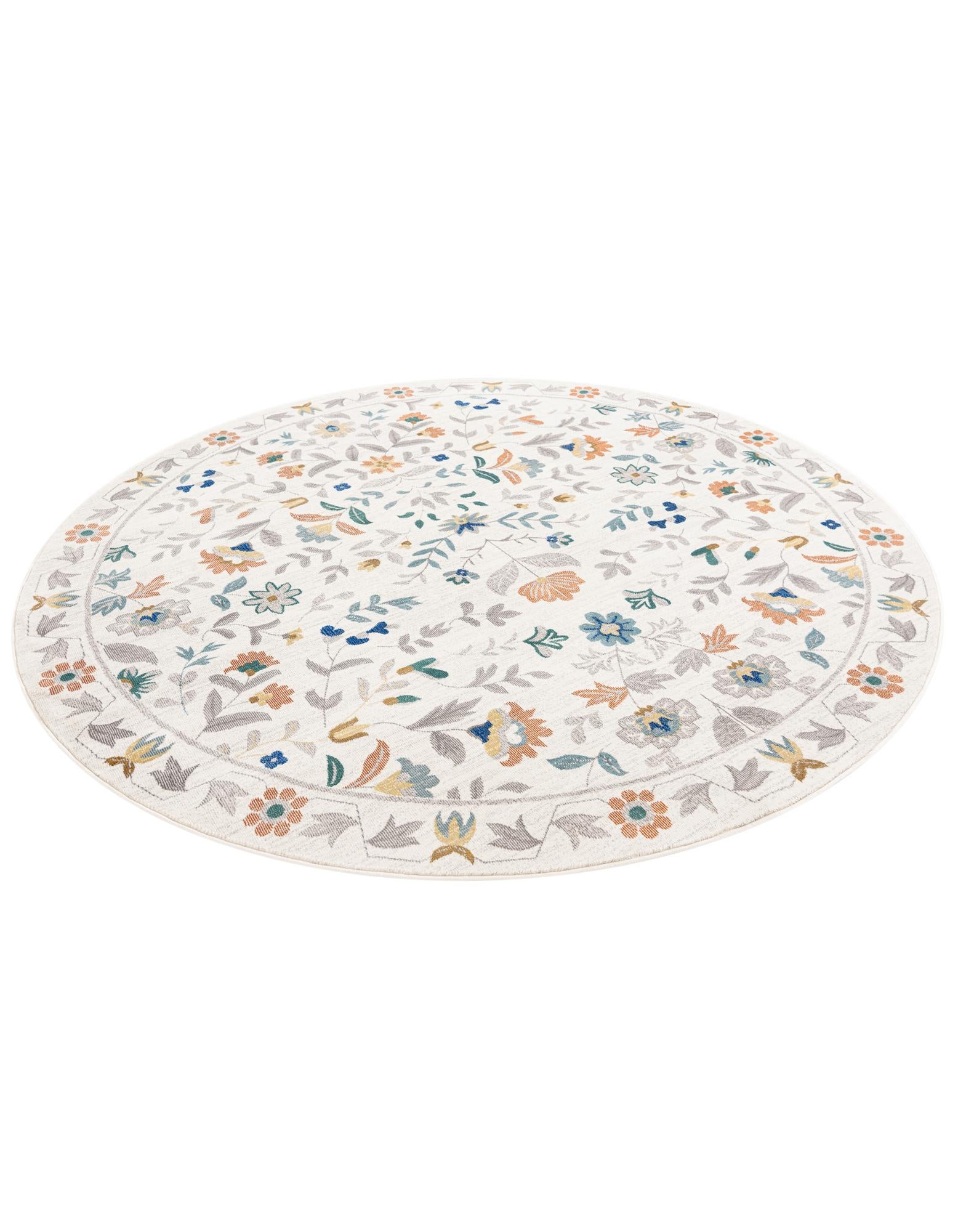 8' x 8' Blossom Round Rug