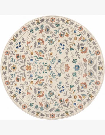 125cm x 125cm Blossom Round Rug