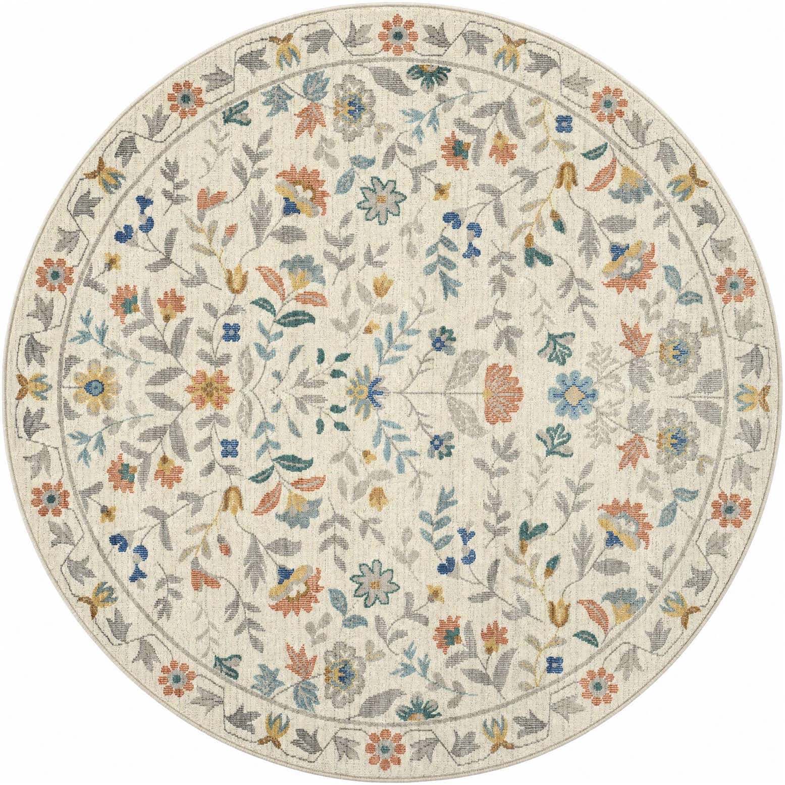 155cm x 155cm Blossom Round Rug