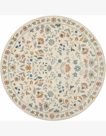 155cm x 155cm Blossom Round Rug