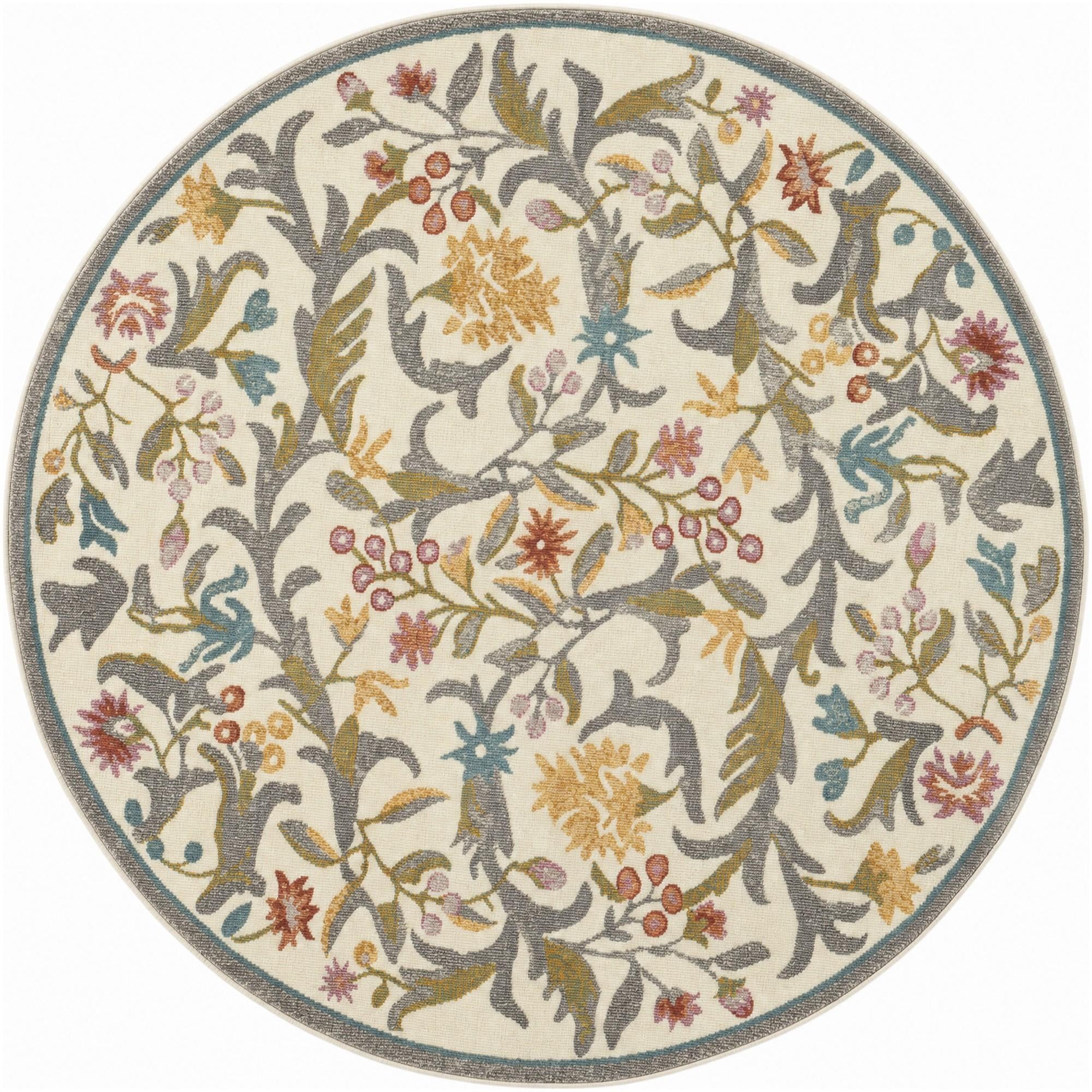 155cm x 155cm Blossom Round Rug