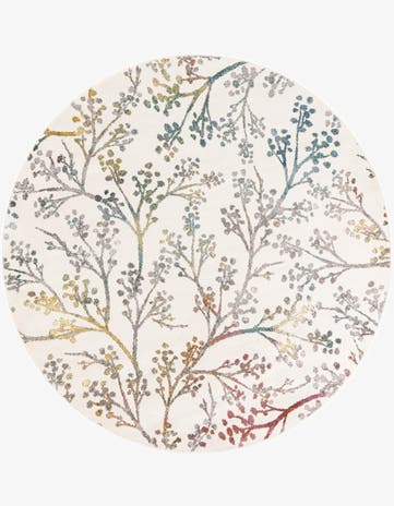 6' x 6' Blossom Round Rug
