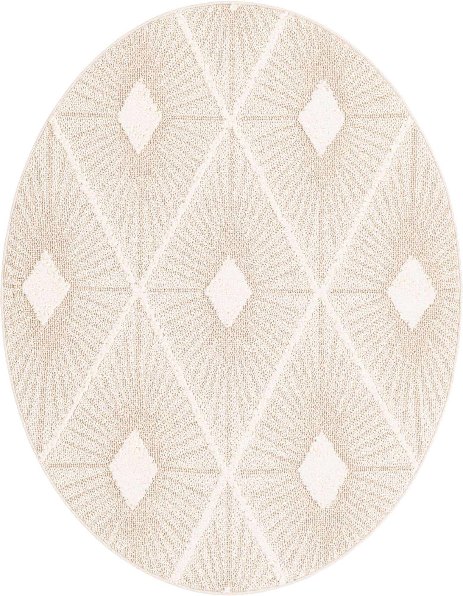 5' 3 x 5' 3 Boho Round Rug