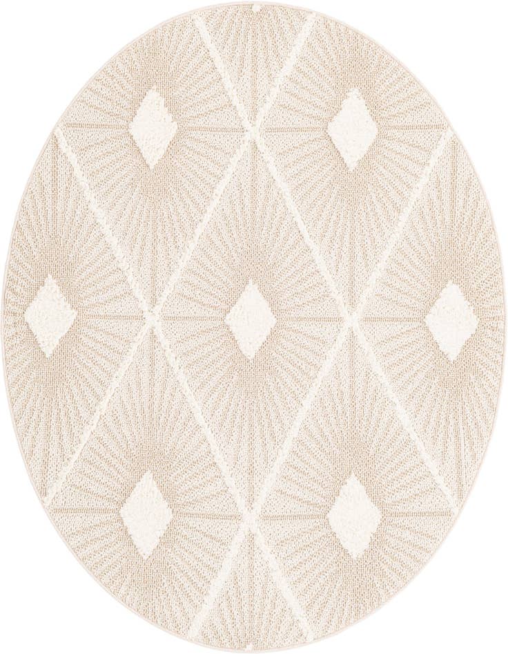 Detail image of 5' 3 x 5' 3 Boho Round Rug