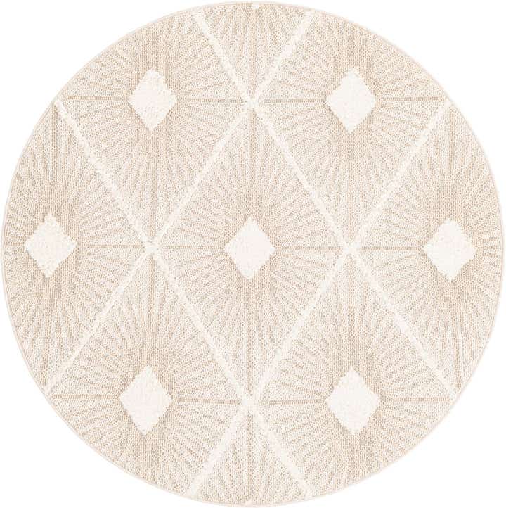 5' 3 x 5' 3 Boho Round Rug