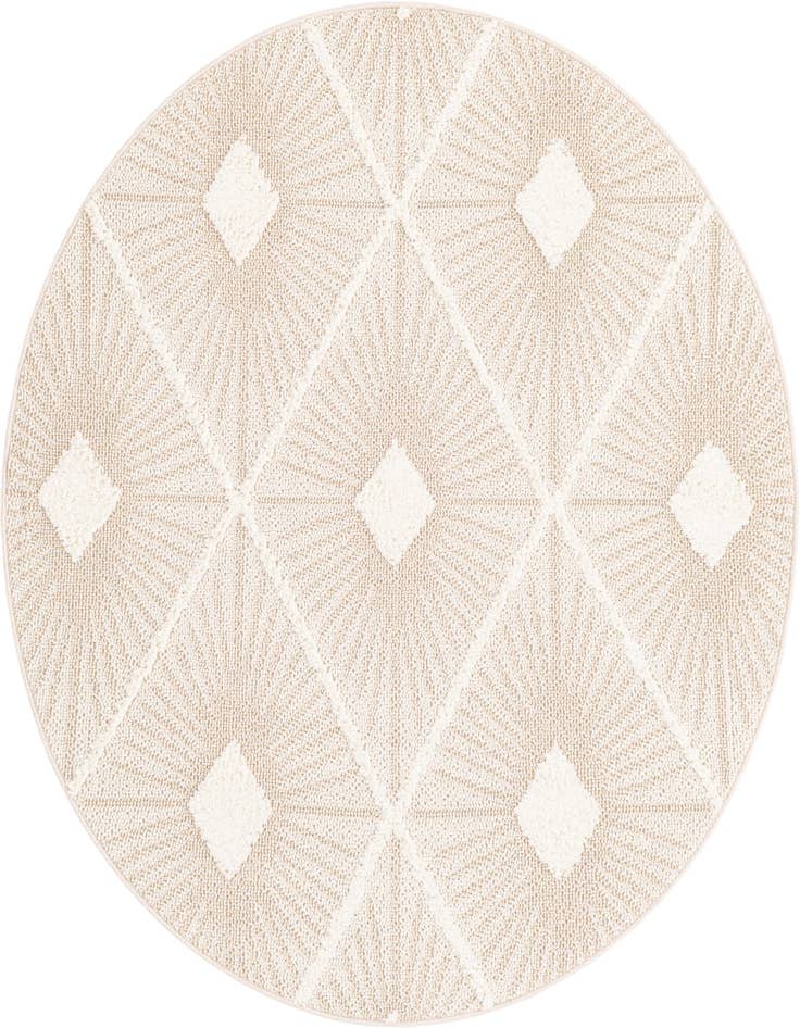 Detail image of 7' 10 x 7' 10 Boho Round Rug