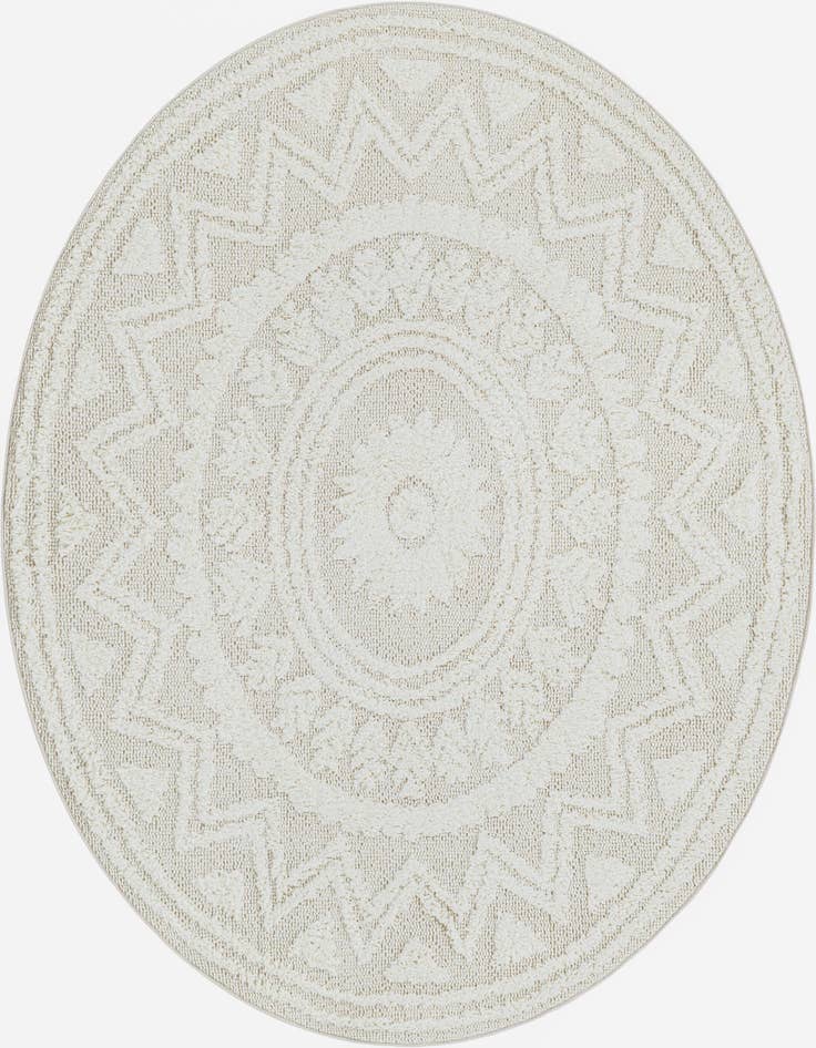 Detail image of 5' 3 x 5' 3 Boho Round Rug
