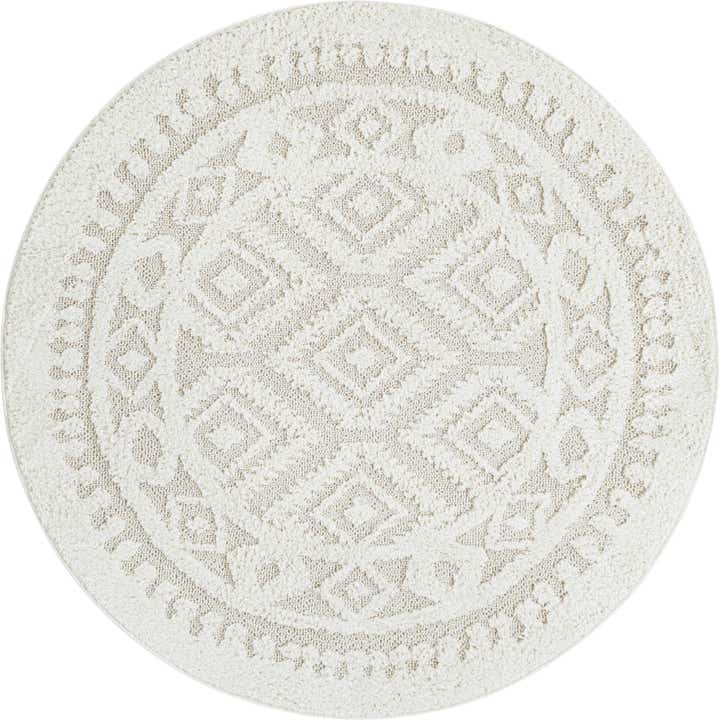 5' 3 x 5' 3 Boho Round Rug